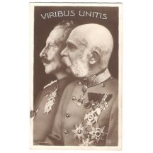 Portraits of Franz Joseph and Wilhelm
