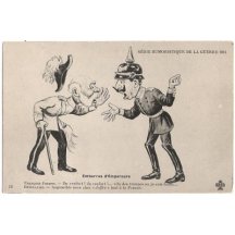 Franz Joseph and Wilhelm are frigtened from fight news