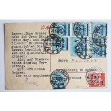 Letter from the German inflation, 14