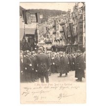 Visit of emperor Franz Joseph - Karlovy Vary