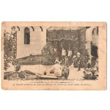 Grand imperial garden in Baden near Vienna