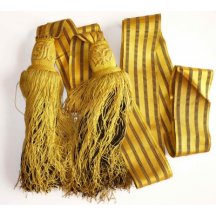 Extraordinary exhibit - portepee for senior officers - a wide ribbon ... RR!